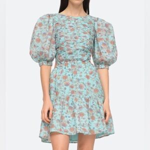 Sea NY Women’s Brita Dress, Blue color, sample size S